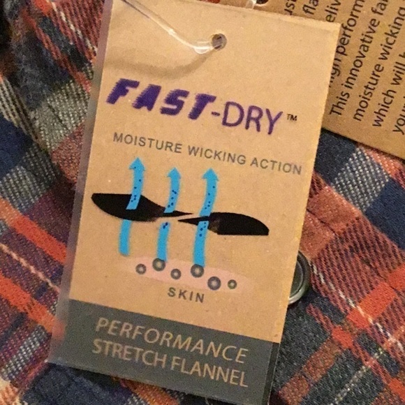 Tailor Vintage soft flannel shirt for men. Size small. Stretch, fast dry. 🔥NEW - Picture 9 of 12